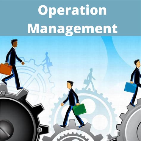 Operations managers oversee the day-to-day activities of organizations