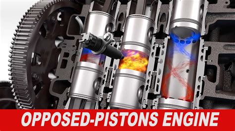 Opposed-piston diesel engine firing order