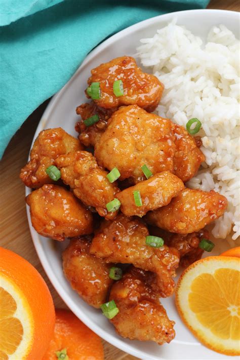 Orange Chicken at Super China