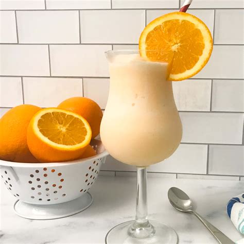 Orange Creamsicle Snow Cone