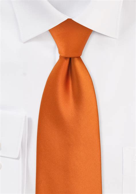 Orange Tie