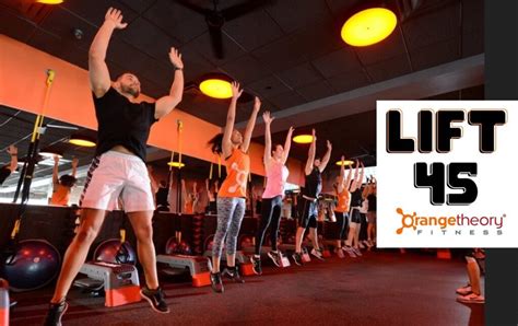 Orangetheory Lift 45 workout in progress