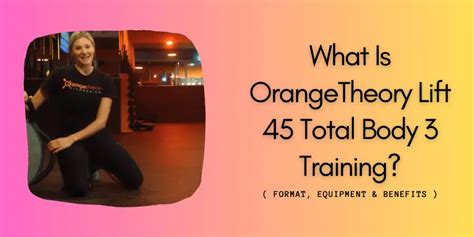 Orangetheory Lift 45 HIIT exercises