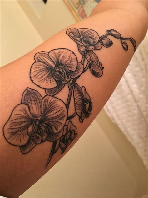 Orchid tattoos