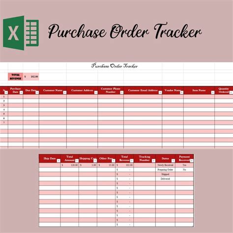 Order tracking template example 10