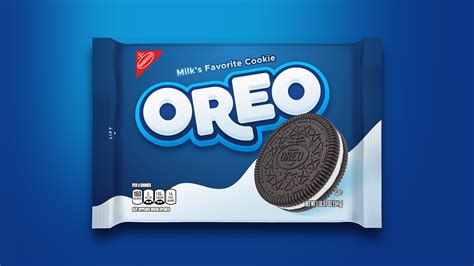 Blank Oreo package template design download