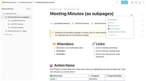 Org-Roam Meeting Note Template Example