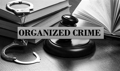 The rise of organized crime