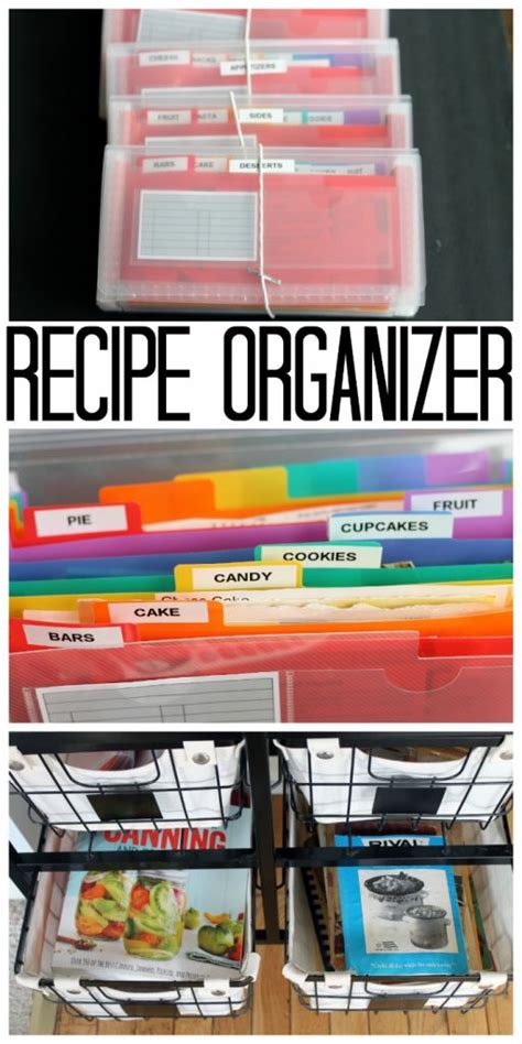 Organizing Your Recipe Cards