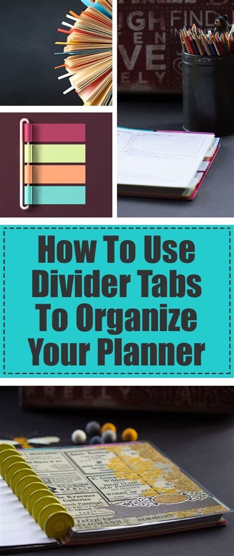 Organizing Text with Tab Dividers