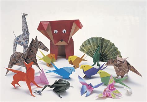 Origami models and designs