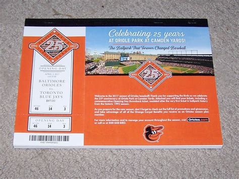 Orioles Ticket Packages and Deals