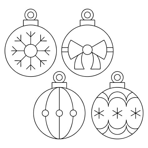 Ornament Template for Kids