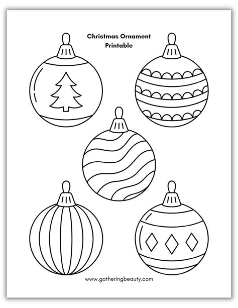 Jennifer Maker Ornament Template 5