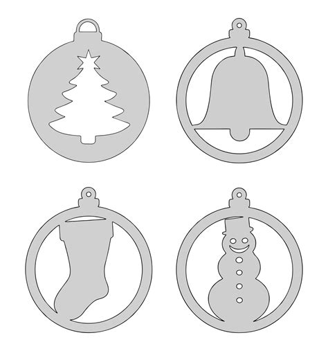 Jennifer Maker Ornament Template 6