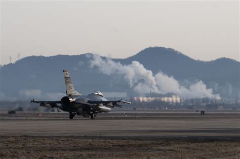 Osan Air Base A-10 Thunderbolt II aircraft