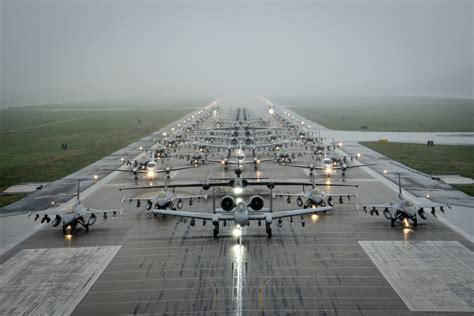 Aircraft at Osan Air Force Base