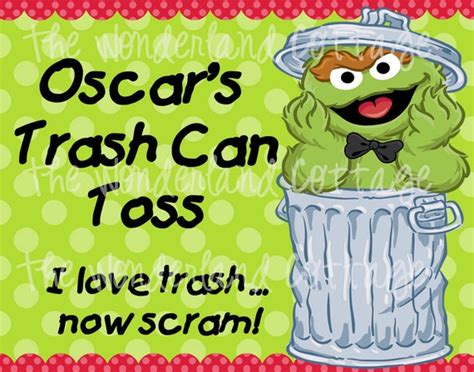 Oscar the Grouch Certificate