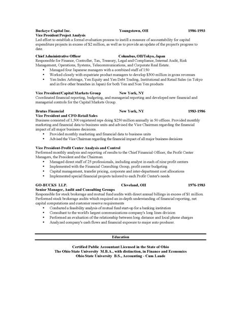 OSU ECS Resume Template 4