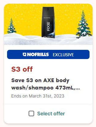 Other Ways to Save on Axe Products