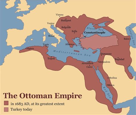 Map of the Ottoman Empire