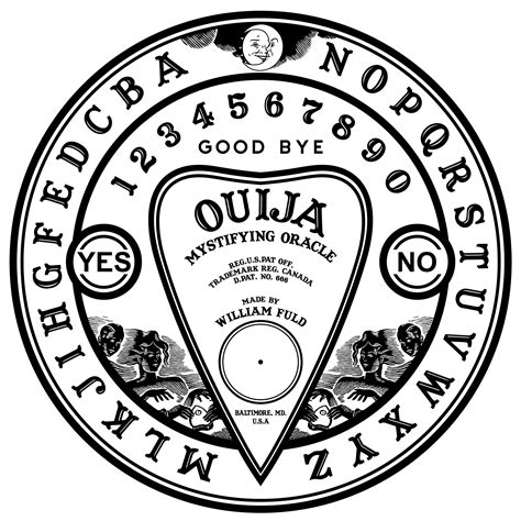 Free Ouija board printable 2