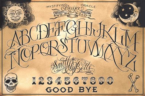 Free Ouija board printable 5