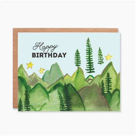 Outdoor Adventure Daddy Birthday Card