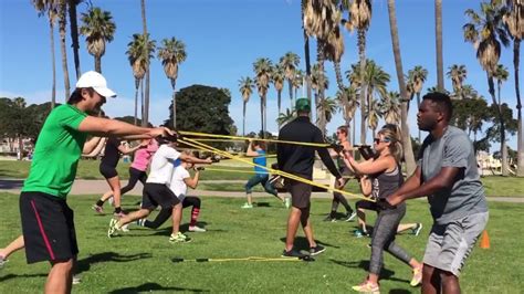 Outdoor boot camp in San Diego