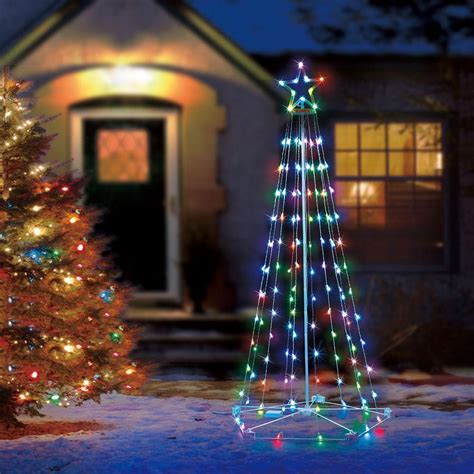 Outdoor Christmas Yard Lighting Ideas