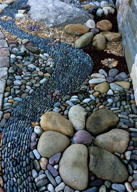 Outdoor River Rock Arm Ideas