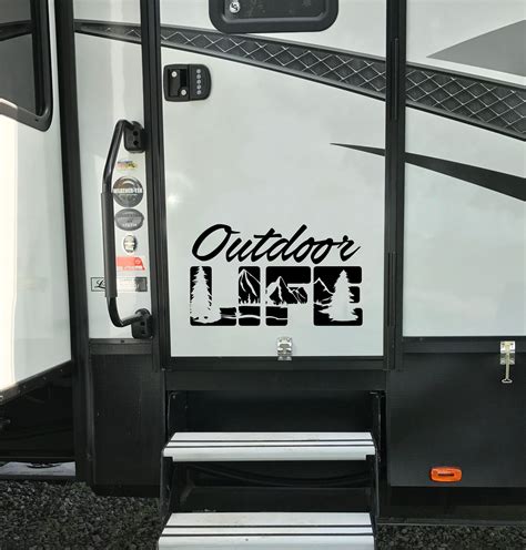 Outdoor vinyl decals