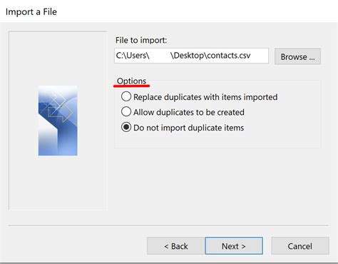 Outlook Contact Import Tool