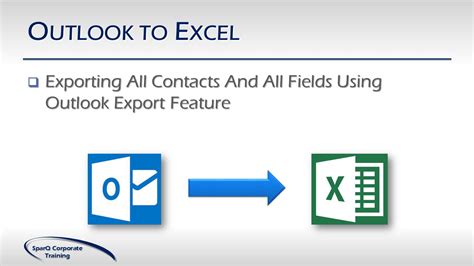 Outlook Excel Integration Tips