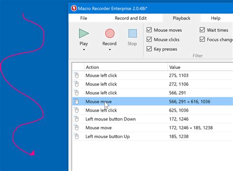 A screenshot of the Macro Recorder in Outlook