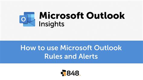 A screenshot of the Rules feature in Outlook