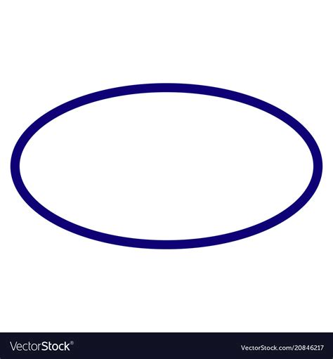 Oval Frame Template