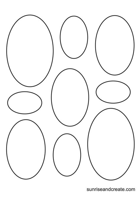 Design planning for an oval template