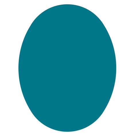 Oval template with a graphic design