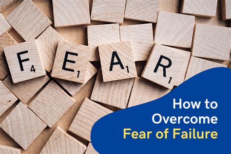 Overcome fear of failure