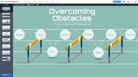 Overcoming Obstacles Template