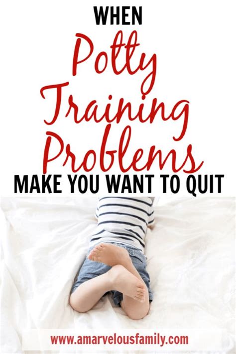 Overcoming challenges in potty training