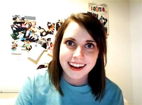 Overly attached girlfriend meme template