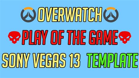 Overwatch Play of the Game Template Design