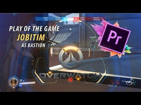 Overwatch Play of the Game Template Premiere