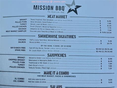 Owning's BBQ Menu