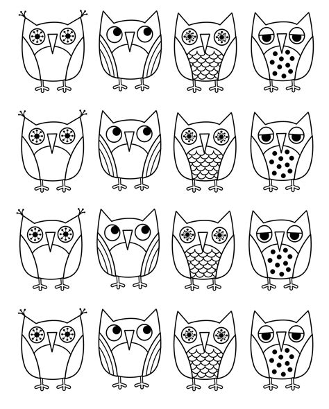 Owl Printable 1