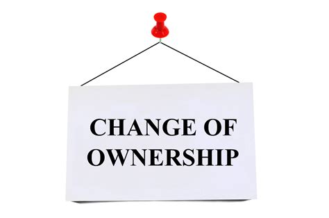 Ownership Transfer Ownership