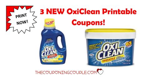 OxiClean Coupon 1