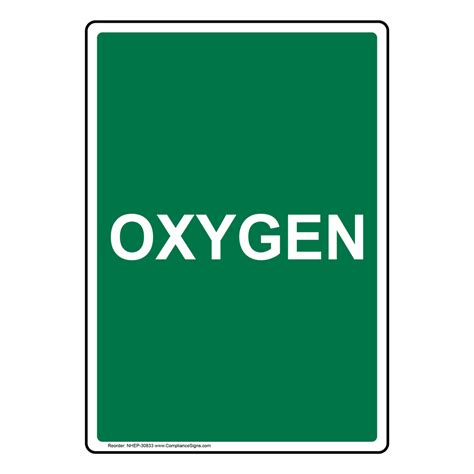 Oxygen Sign Example 1